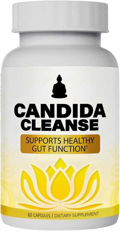 Candida Cleanse, Gut & Colon Support for Men & Women, 60 Capsules